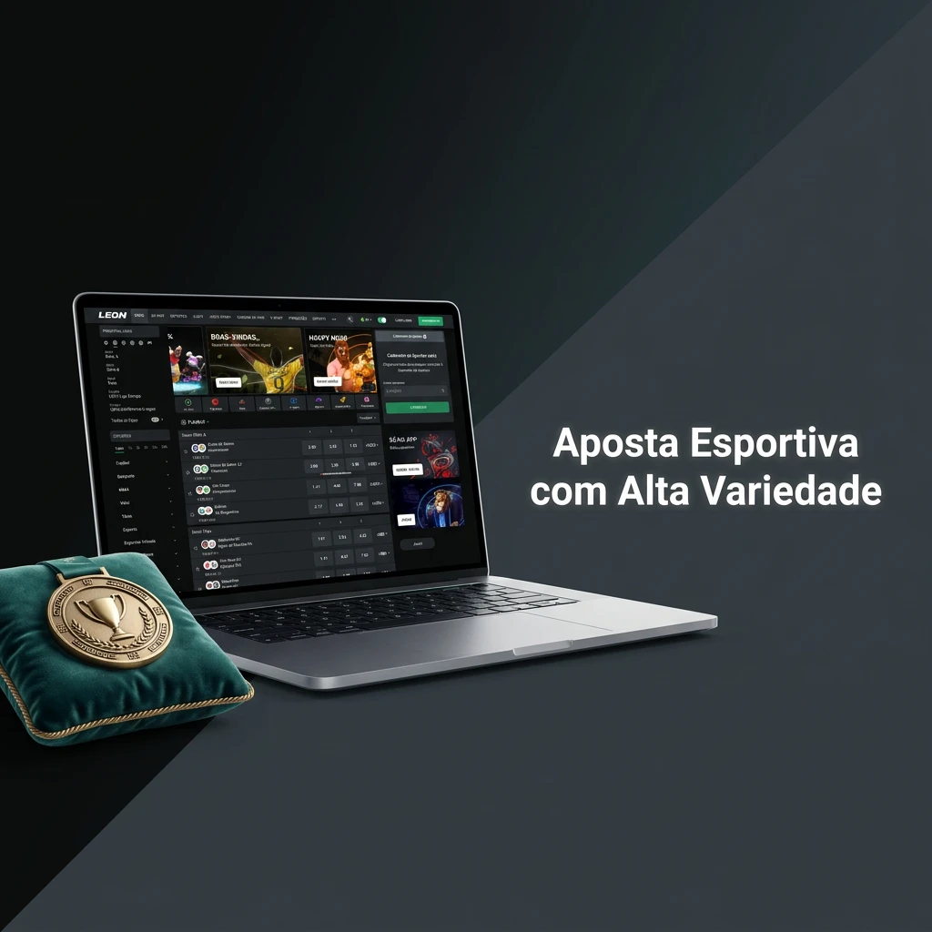 Opções de apostas esportivas com alta variedade, destacando competições de futebol, basquete e tênis.
