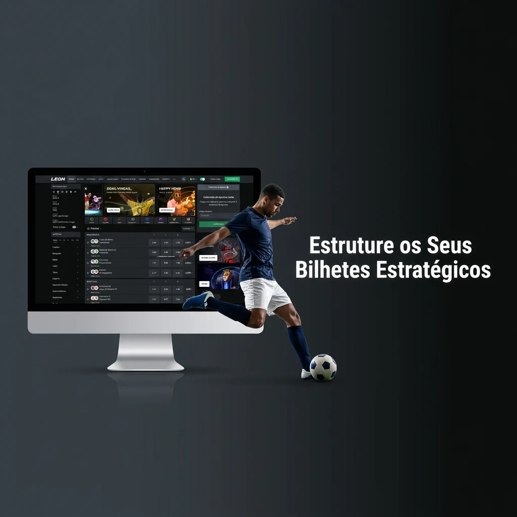 Guia de bilhetes estratégicos: Apostas Simples, Múltiplas e de Sistema na LeonBet.