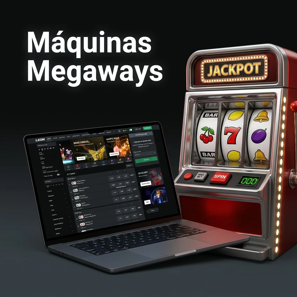 Interface de uma máquina Megaways com símbolos variáveis nos rolos e milhares de caminhos de pagamento.