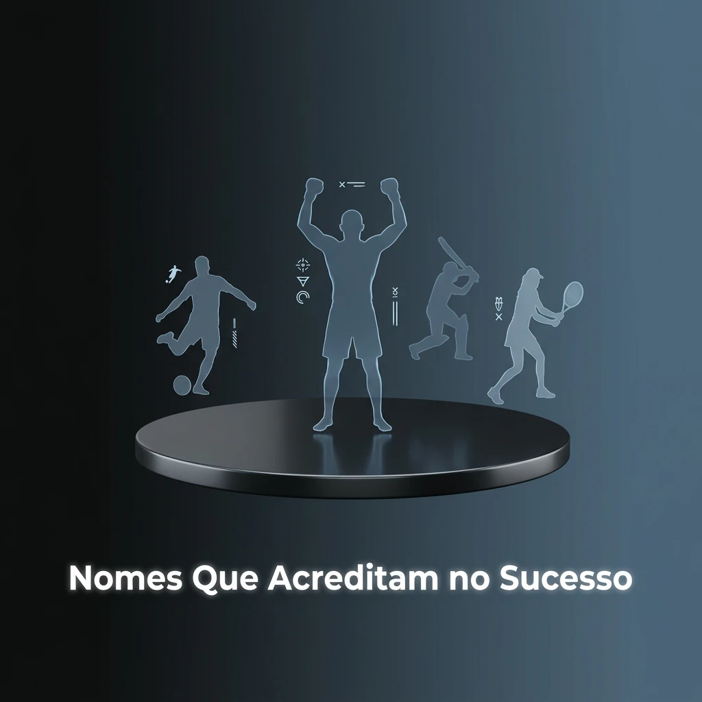 Atletas de elite, times renomados e influenciadores digitais que representam o sucesso da plataforma.