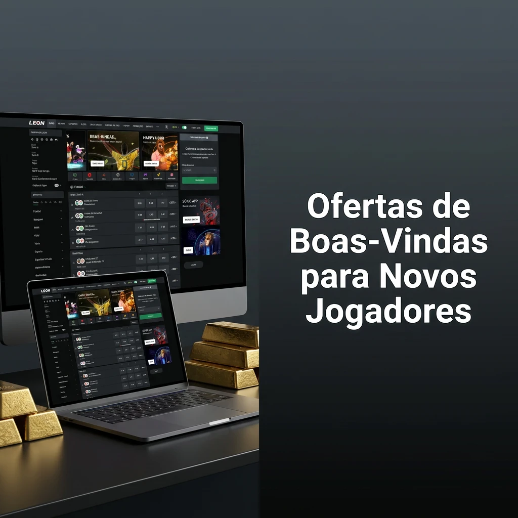 Tabela de ofertas de boas-vindas: Bônus de Cassino (até BRL 9.500 + 120 giros) e Esportes (até BRL 1.500 em apostas).