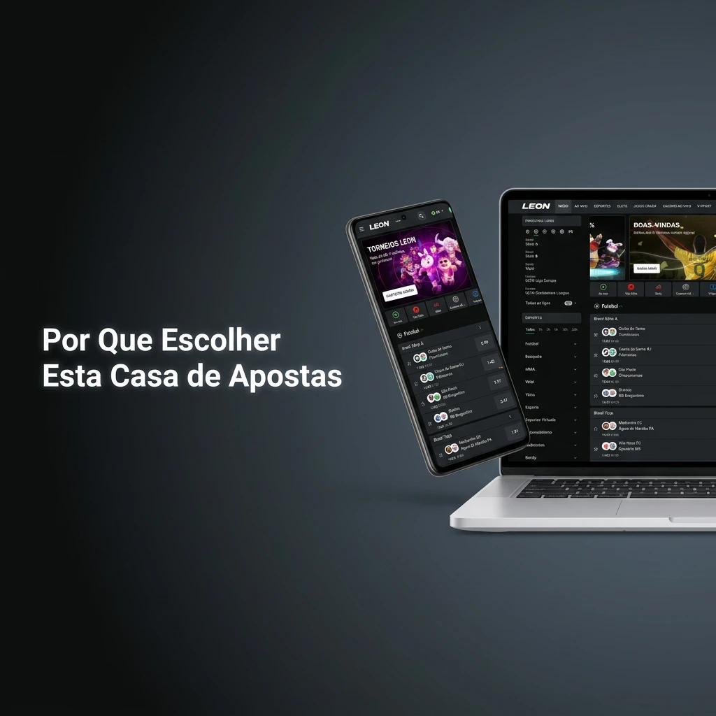 Vantagens de escolher a LeonBet: transações via Pix, altas cotações no futebol, jogos de cassino e plataforma móvel.