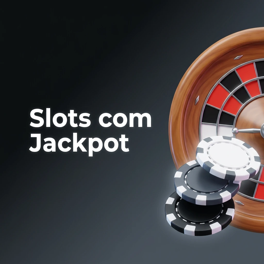 Representação de slots com jackpot e grandes prêmios acumulados, com destaque para jogos como Mega Moolah.