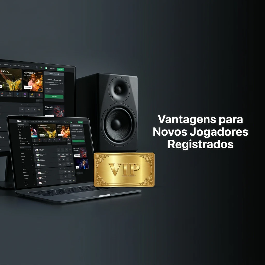 Vantagens para novos jogadores: bônus de 100% até R$ 9.500 e 120 rodadas grátis no primeiro depósito.